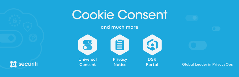 Cookie Consent For GDPR/CCPA | Securiti Preview Wordpress Plugin - Rating, Reviews, Demo & Download