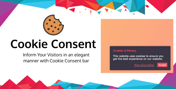Cookie Consent- WordPress Cookie Consent Plugin Preview - Rating, Reviews, Demo & Download