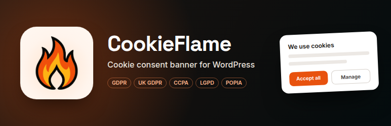 CookieFlame Preview Wordpress Plugin - Rating, Reviews, Demo & Download