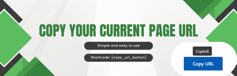 Copy URL Button With Tooltip Preview Wordpress Plugin - Rating, Reviews, Demo & Download