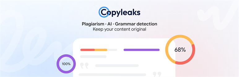 Copyleaks Preview Wordpress Plugin - Rating, Reviews, Demo & Download