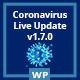 Corona Updatepro | COVID-19 Statistics Live Tracking / Update For WordPress