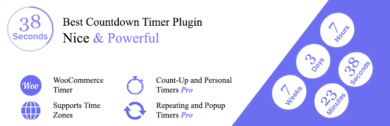 Countdown And CountUp, WooCommerce Sales Timer Preview Wordpress Plugin - Rating, Reviews, Demo & Download