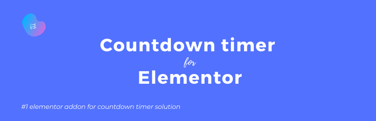 Countdown Timer For Elementor Preview Wordpress Plugin - Rating, Reviews, Demo & Download