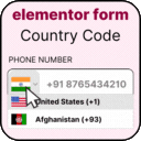 Country Code For Elementor Form Telephone Field