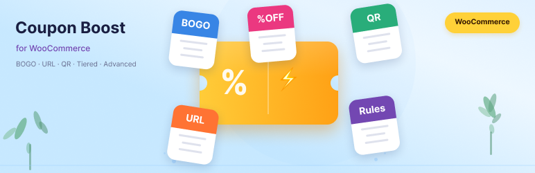 Coupon Boost For WooCommerce Preview Wordpress Plugin - Rating, Reviews, Demo & Download