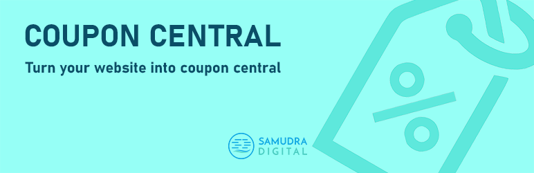 Coupon Central Preview Wordpress Plugin - Rating, Reviews, Demo & Download