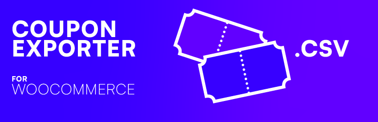 Coupon Exporter For WooCommerce Preview Wordpress Plugin - Rating, Reviews, Demo & Download