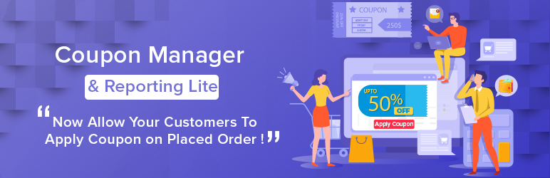 Coupon Manager & Reporting Lite For WooCommerce Preview Wordpress Plugin - Rating, Reviews, Demo & Download