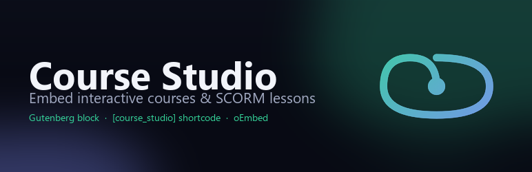 Course Studio Preview Wordpress Plugin - Rating, Reviews, Demo & Download