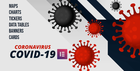 Covid-19 Coronavirus Live Map & Elements For Elementor Preview Wordpress Plugin - Rating, Reviews, Demo & Download