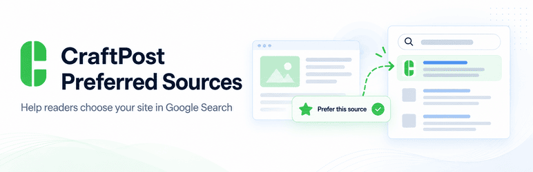 CraftPost Preferred Sources Preview Wordpress Plugin - Rating, Reviews, Demo & Download