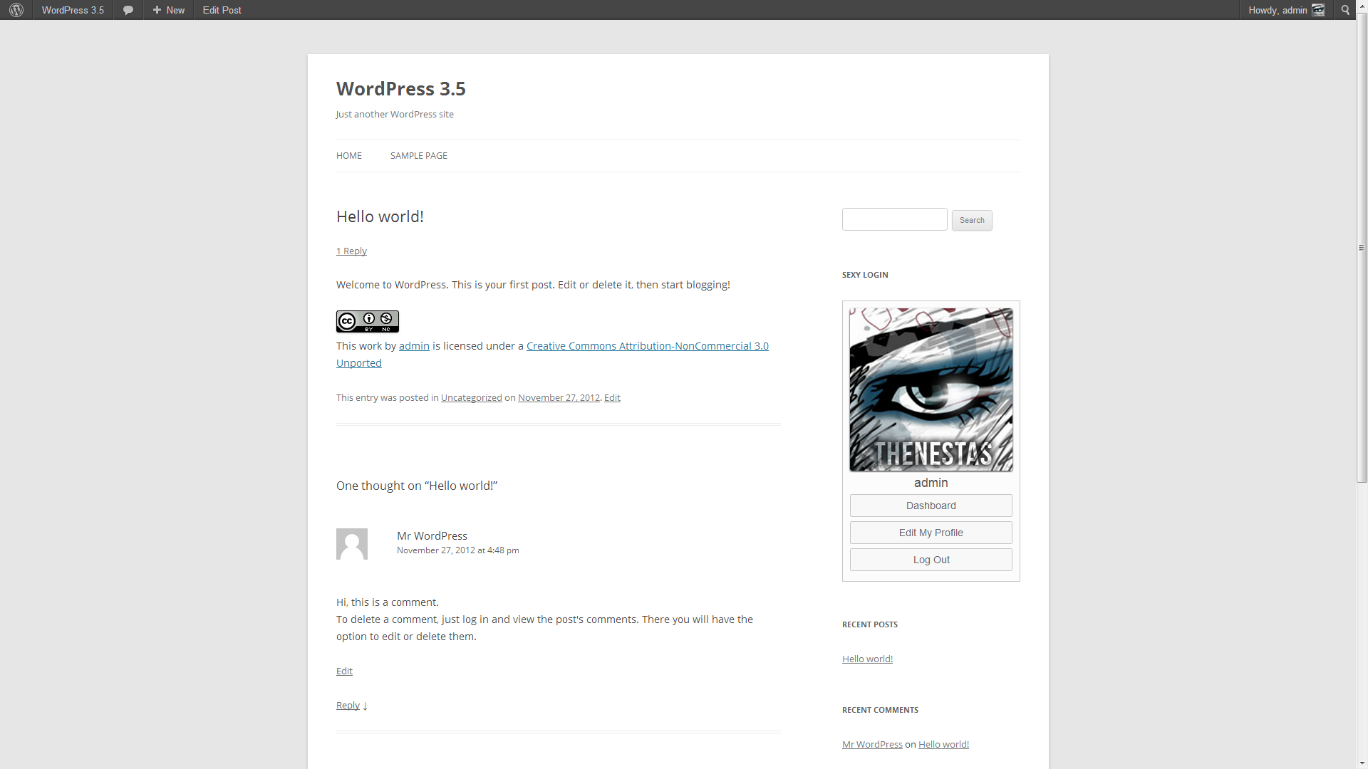 Creative Commons Generator Preview Wordpress Plugin - Rating, Reviews, Demo & Download