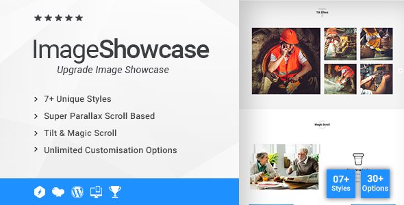 Creative Image Showcase Addon For WPBakery Page Builder Preview Wordpress Plugin - Rating, Reviews, Demo & Download