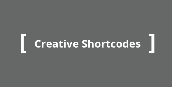 Creative Shortcodes Plugin for Wordpress Preview - Rating, Reviews, Demo & Download