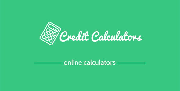 Credit Calculators Preview Wordpress Plugin - Rating, Reviews, Demo & Download