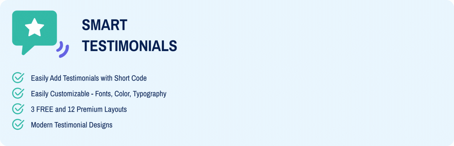 Creta Testimonial Showcase Preview Wordpress Plugin - Rating, Reviews, Demo & Download