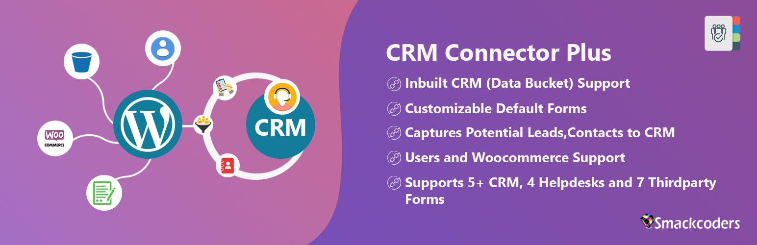 CRM Connector Plus Preview Wordpress Plugin - Rating, Reviews, Demo & Download