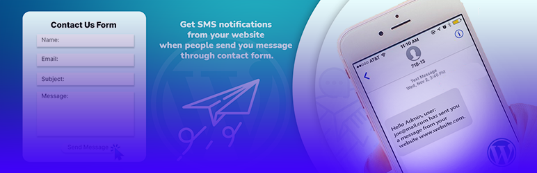 CRSMS Contact Form 7 SMS Notification Preview Wordpress Plugin - Rating, Reviews, Demo & Download