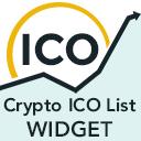 Crypto ICO List Widget