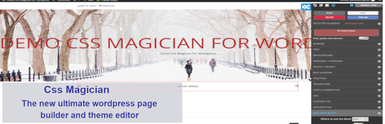 Css Magician Page Builder Preview Wordpress Plugin - Rating, Reviews, Demo & Download