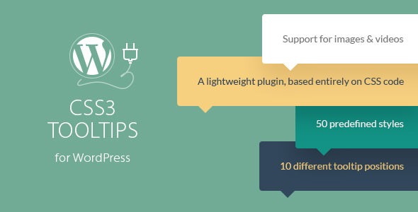 CSS3 Tooltips Plugin for Wordpress Preview - Rating, Reviews, Demo & Download