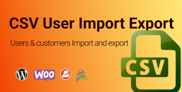 CSV User Importer Preview Wordpress Plugin - Rating, Reviews, Demo & Download