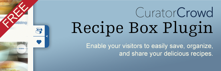 CuratorCrowd Recipe Box Preview Wordpress Plugin - Rating, Reviews, Demo & Download