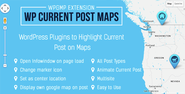 Current Post On Google Maps Preview Wordpress Plugin - Rating, Reviews, Demo & Download