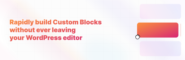 Custom Blocks Constructor – Lazy Blocks Preview Wordpress Plugin - Rating, Reviews, Demo & Download