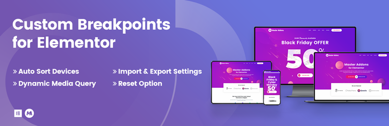 Custom Breakpoints For Elementor Preview Wordpress Plugin - Rating, Reviews, Demo & Download