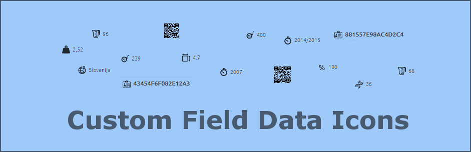Custom Field Data Icons Preview Wordpress Plugin - Rating, Reviews, Demo & Download