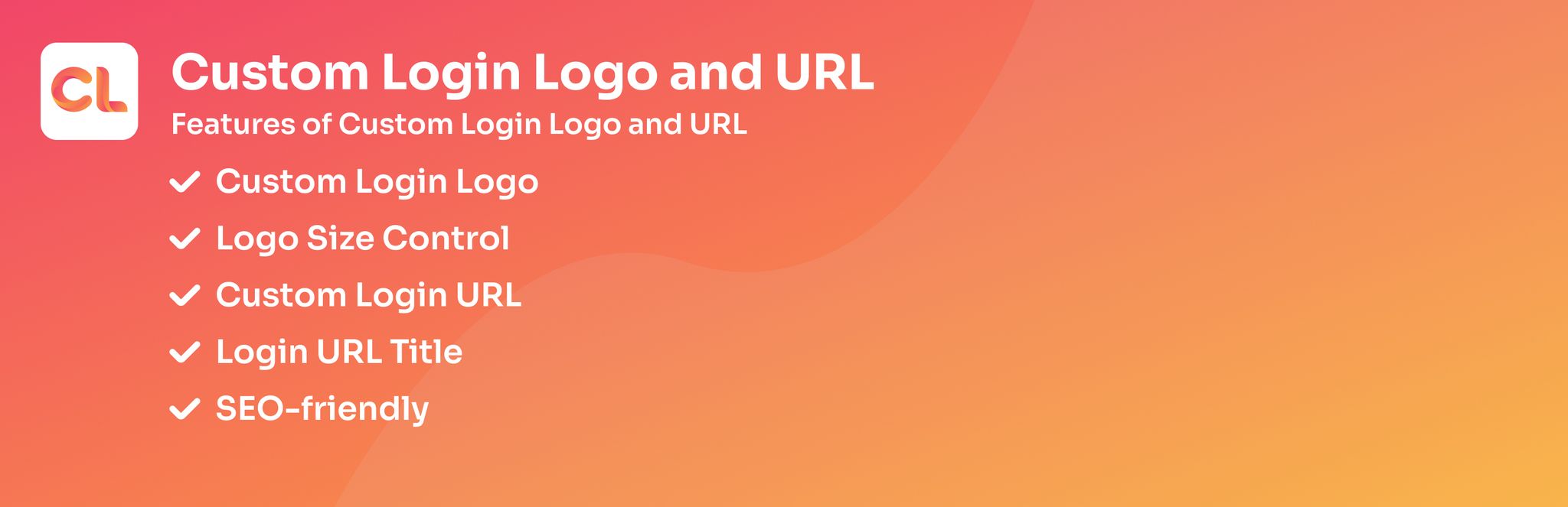 Custom Login Logo And URL Preview Wordpress Plugin - Rating, Reviews, Demo & Download