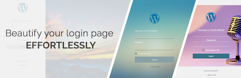 Custom Login Page Customizer | Admin Login, Client Login And Forgot Password Forms/pages Preview Wordpress Plugin - Rating, Reviews, Demo & Download