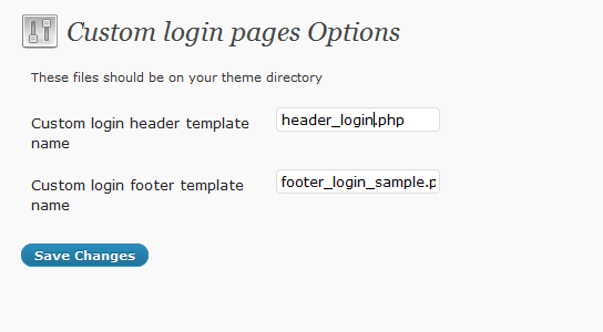Custom Login Pages Preview Wordpress Plugin - Rating, Reviews, Demo & Download