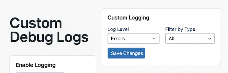 Custom Logs Preview Wordpress Plugin - Rating, Reviews, Demo & Download