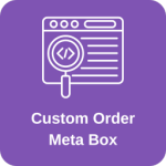 Custom Order Meta Box