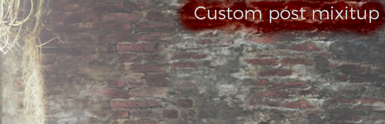 Custom Post MixItup Preview Wordpress Plugin - Rating, Reviews, Demo & Download