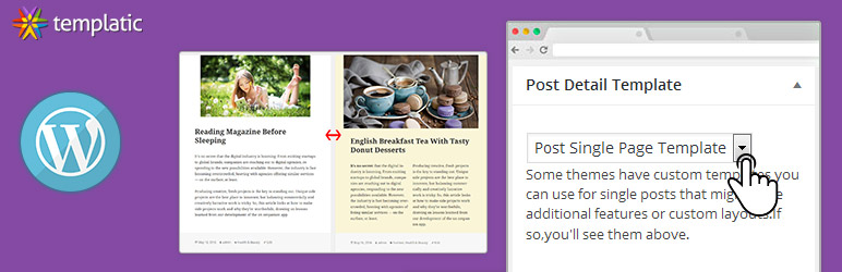 Custom Post Template By Templatic Preview Wordpress Plugin - Rating, Reviews, Demo & Download