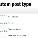 Custom Post Type And Short Code