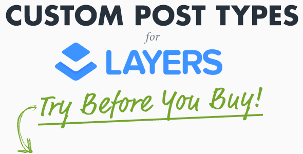 Custom Post Types For Layers WP Preview Wordpress Plugin - Rating, Reviews, Demo & Download