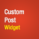 Custom Posts Widget – WordPress Premium Plugin