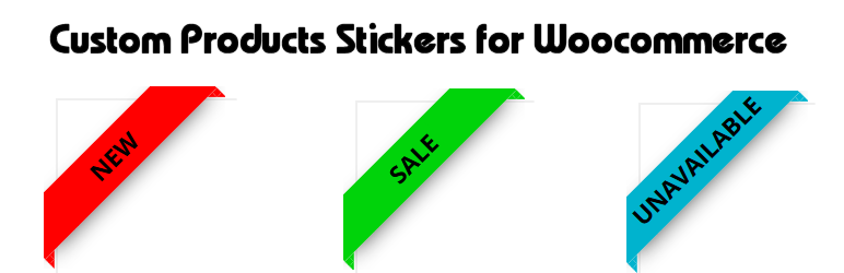 Custom Product Stickers For Woocommerce Preview Wordpress Plugin - Rating, Reviews, Demo & Download