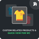 Custom Related Products And Quickview For WC