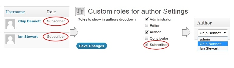 Custom Roles For Author Preview Wordpress Plugin - Rating, Reviews, Demo & Download