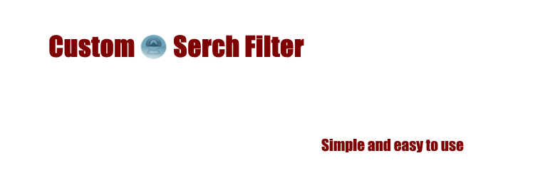 Custom Search Filter Preview Wordpress Plugin - Rating, Reviews, Demo & Download