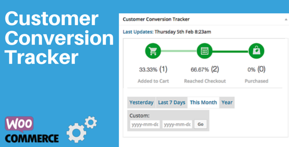 Customer Conversion Tracker Preview Wordpress Plugin - Rating, Reviews, Demo & Download