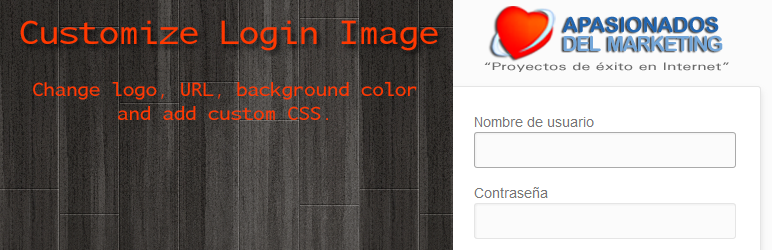 Customize Login Image Preview Wordpress Plugin - Rating, Reviews, Demo & Download
