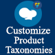Customize Product Taxonomies For WPBakery Page Builder