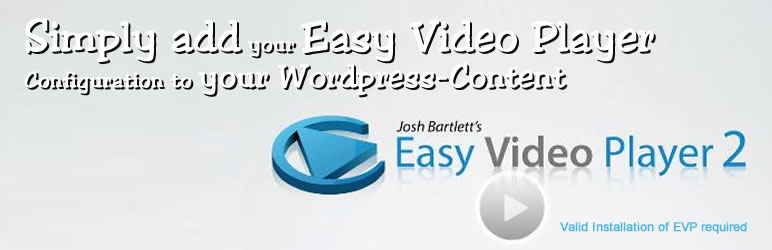 CW Easy Video Player Preview Wordpress Plugin - Rating, Reviews, Demo & Download